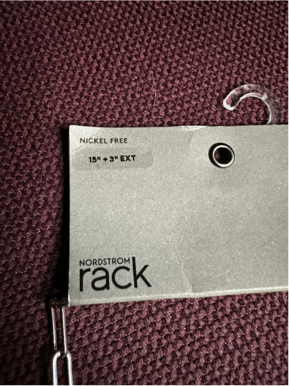 Nordstrom Rack Silver Tone Multi-Chain Necklace - Picture 4 of 4
